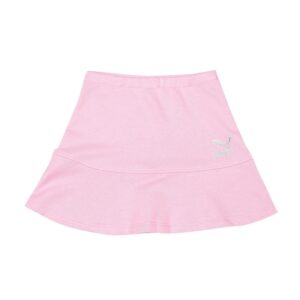 PUMA Girls Solid Regular Pink Skirt