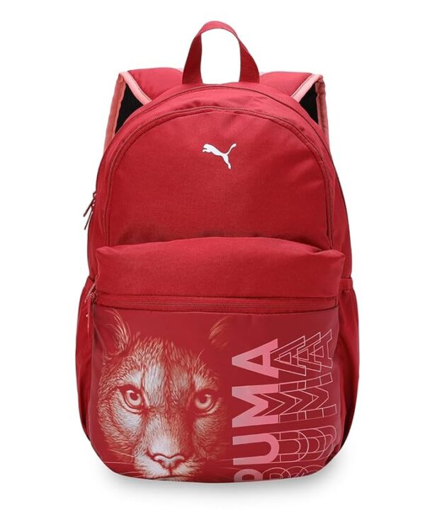 Puma Unisex-Adult Cat Backpack, Club Red-Melon Punch