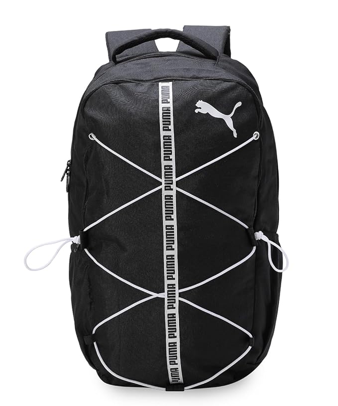 Puma Unisex-Adult String Backpack, Black