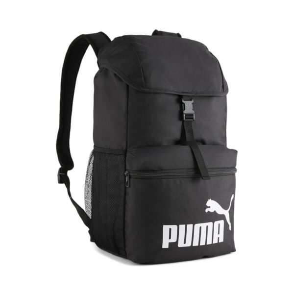 Puma Unisex-Adult Phase Hooded Backpack, Black
