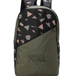 Puma , Unisex-Adult, AOP Backpack V3, Olive, (9215902)